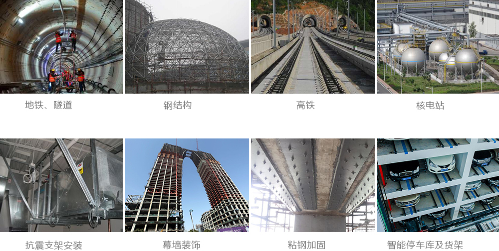 曼卡特后擴底錨栓可以應(yīng)用在這些場合！